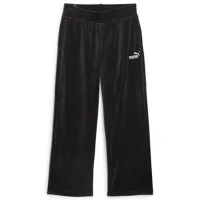 Спортивные брюки для женщин Puma Ess Elevated Velour Straight Pants XL/ Черный