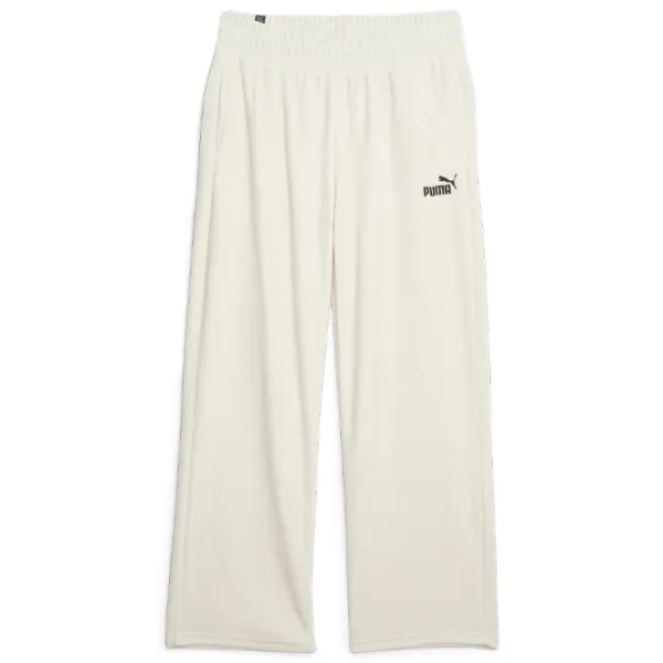 Pantaloni sportivi pentru femei Puma Ess Elevated Velour Straight Pants S/ Alpine Snow photo 1 Pantaloni sportivi pentru femei Puma Ess Elevated Velour Straight Pants S/ Alpine Snow photo 1