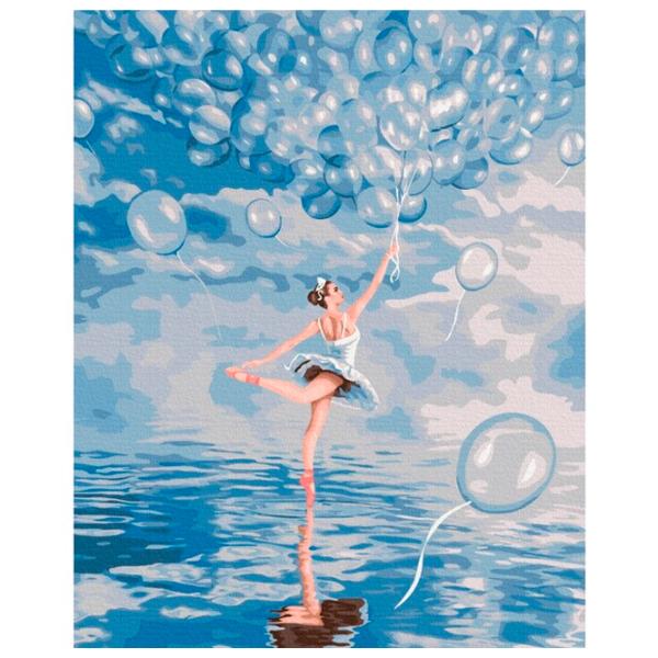 Картина по номерам BrushMe Голубая балерина 50 x 40 см/ Вертикальная photo 1 Картина по номерам BrushMe Голубая балерина 50 x 40 см/ Вертикальная photo 1