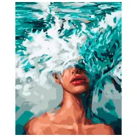 Картина по номерам BrushMe Океания 50 x 40 см/ Вертикальная