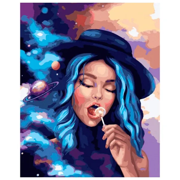 Картина по номерам BrushMe Вкус вселенной 50 x 40 см/ Вертикальная photo 1 Картина по номерам BrushMe Вкус вселенной 50 x 40 см/ Вертикальная photo 1
