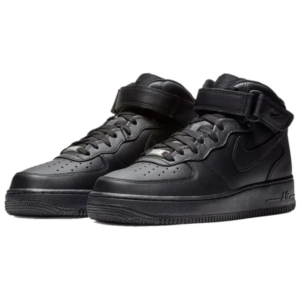 Ghete pentru bărbați Nike Air Force 1 Mid '07 43 / Black photo 1