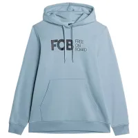 Hanorac pentru bărbați 4F 4FAW23TSWSM0713 Drept/ Blue