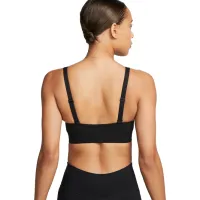 Топ для женщин Nike W Nk Df Indy Plunge Cutout Черный