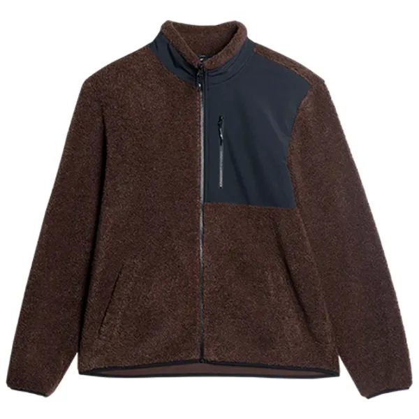 Толстовка для мужчин 4F 4FAW23TFLEM116 Прямой/ Коричневый photo 1