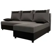 Угловой диван Space Meble Star L Sawana 05/ 14 (5659324) Рогожка/ Тёмно-серый