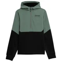 Hanorac pentru bărbați 4F 4FAW23TFLEM117 Strâmt/ Olive khaki