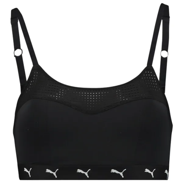 Bustieră pentru femei Puma Padded Sporty Top 1P Black photo 1 Bustieră pentru femei Puma Padded Sporty Top 1P Black photo 1