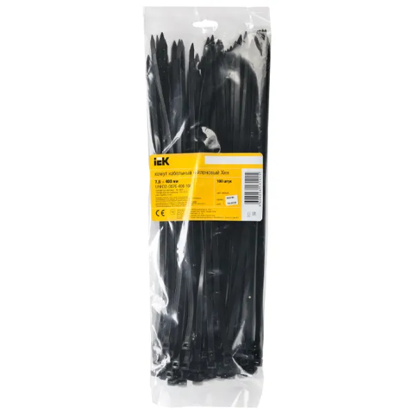 Хомуты пластиковые IEK UHH32-D076-300-100 100 шт. photo 1