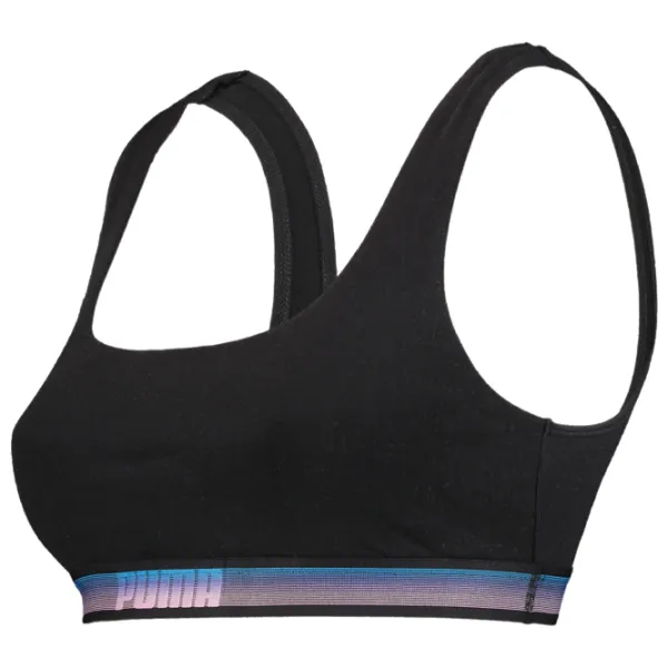 Sutien pentru femei Puma Luminous Scoop Neck XS/ Black/ Top-bra photo 1