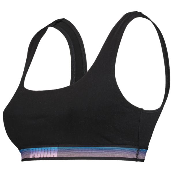 Sutien pentru femei Puma Luminous Scoop Neck L/ Black/ Top-bra photo 1