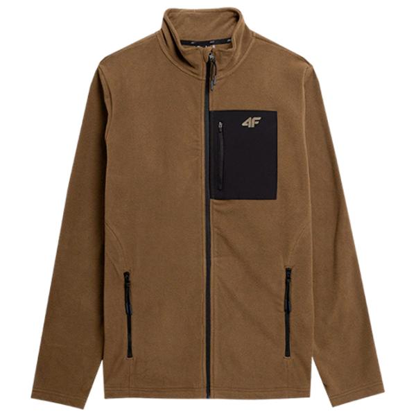 Hanorac pentru bărbați 4F 4FSS23TFLEM074 Drept/ Brown photo 1
