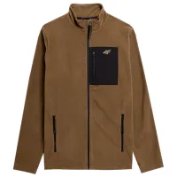 Hanorac pentru bărbați 4F 4FSS23TFLEM074 Drept/ Brown