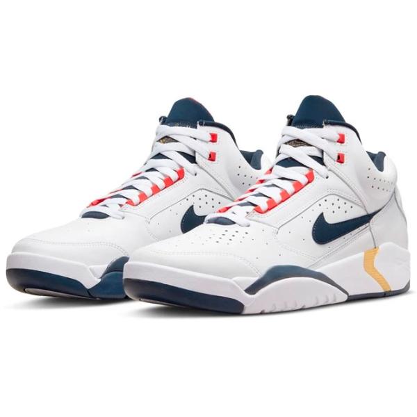 Ghete pentru bărbați Nike Air Flight Lite Mid 40 / White Red photo 1