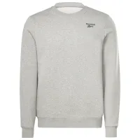 Hanorac pentru bărbați Reebok RI FT Left Chest Cr Drept/ Grey