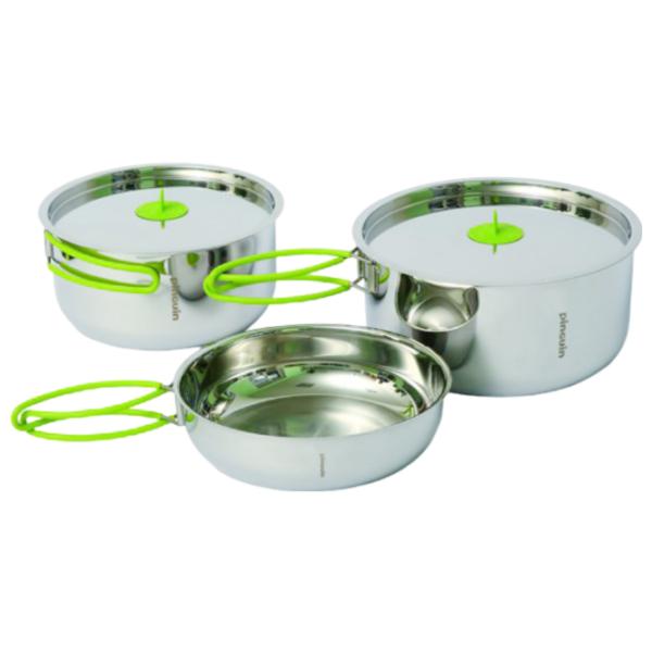 Посуда походная Pinguin Duo Steel L Количество в наборе - 5 photo 1