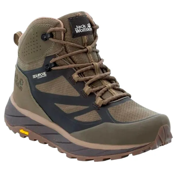 Botine pentru bărbați Jack Wolfskin Terraventure Texapore Mid M 45/ Brown photo 1