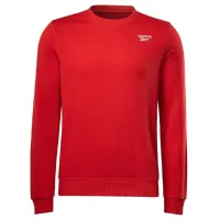 Hanorac pentru bărbați Reebok RI FT Left Chest Cr Drept/ Red
