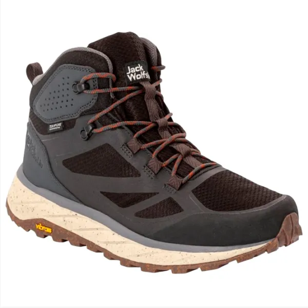 Botine pentru bărbați Jack Wolfskin Terraventure Texapore Mid M 40.5/ Phantom photo 1