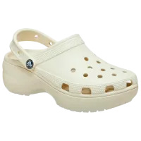 Сабо для женщин Crocs Classic Platform Clog W 36 - 37/ Слоновая кость