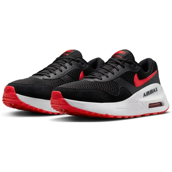 Adidași pentru bărbați Nike Sneaker Air Max Systm 39/ Black Red photo 1
