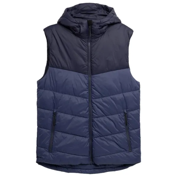 Vestă pentru bărbați 4F 4FSS23TDJAM083 XL/ Blue photo 1