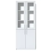 Витрина для гостиной Fabrik Home Office-Line №2 ЛДСП/ White