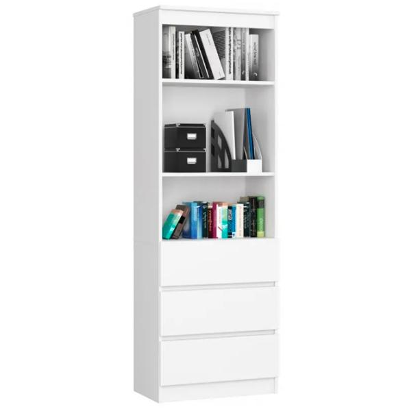 Dulap cu polițe Akord R60 3SZ2P 180 x 60 x 35/ LPAL/ White photo 1