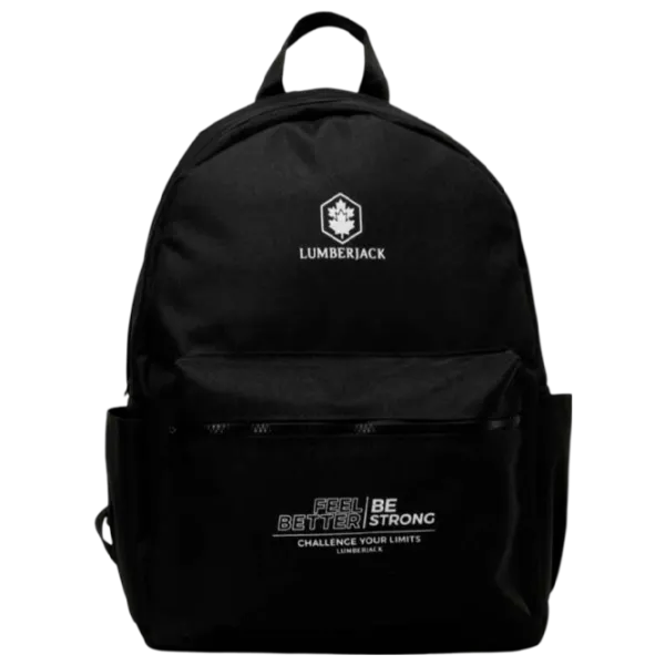 Ghiozdan pentru copii Lumberjack 101570000 Black White Black photo 1 Ghiozdan pentru copii Lumberjack 101570000 Black White Black photo 1