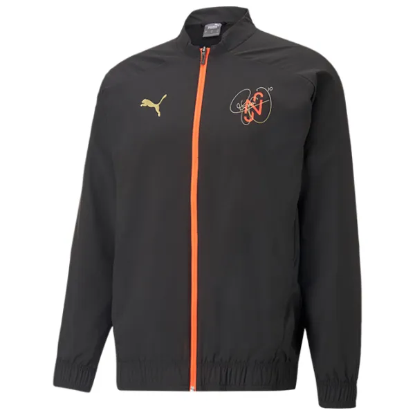 Hanorac pentru bărbați Puma Neymar Jr Diamond Woven Jacket Drept/ Black photo 1