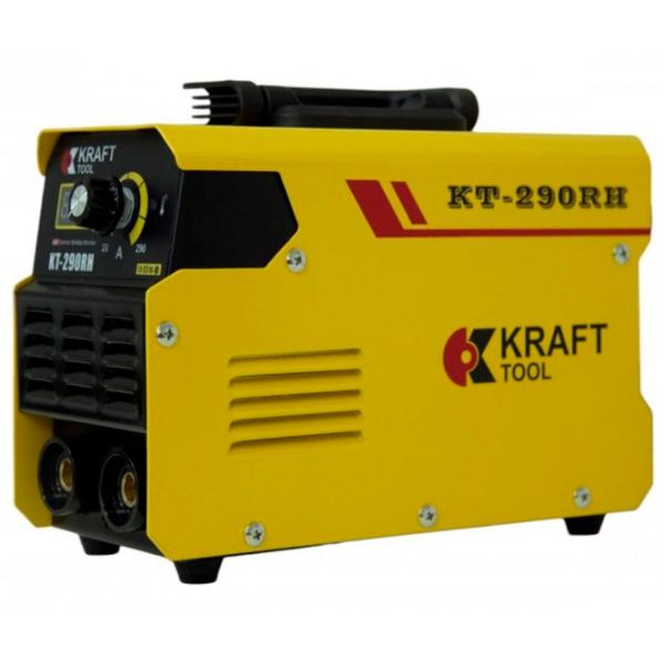 Aparat de sudat Kraft Tool KT290RH 230 V cu electrod (MMA)/ Yellow photo 1