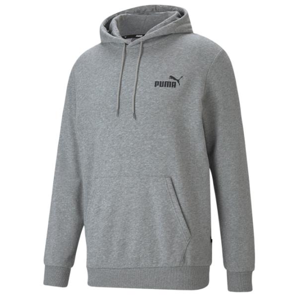 Hanorac pentru bărbați Puma Ess Small Logo Hoodie Tr Drept/ Gray photo 1