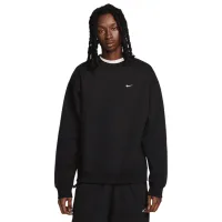 Толстовка для мужчин Nike Solo Swoosh Fleece Crew Свободный/ Черный
