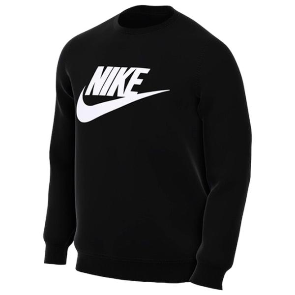 Hanorac pentru bărbați Nike Sportswear Club Fleece Crew Drept/ Black photo 1