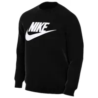 Толстовка для мужчин Nike Sportswear Club Fleece Crew Прямой/ Черный