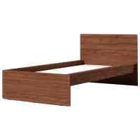 Кровать Linia Kids 900 Fabrik Home 90 x 200 см/ ЛДСП/ Коричневый