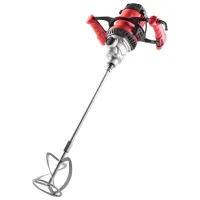 Строительный миксер Raider RDP-HM10 Миксер/ Красный