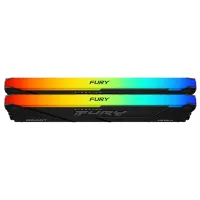 Memorie RAM Kingston FURY Beast RGB KF432C16BB2AK2/ 16 DDR4/ 16 GB