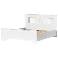 Кровать Mezzo Fabrik Home 160 x 200 см/ ЛДСП/ Белый
