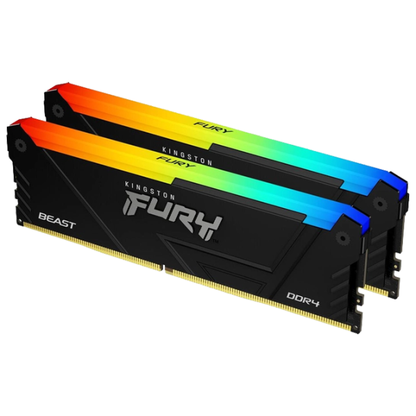 Оперативная память Kingston FURY Beast RGB KF437C19BB2AK2/ 16 DDR4/ 16 ГБ photo 1