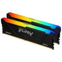 Memorie RAM Kingston FURY Beast RGB KF437C19BB2AK2/ 16 DDR4/ 16 GB
