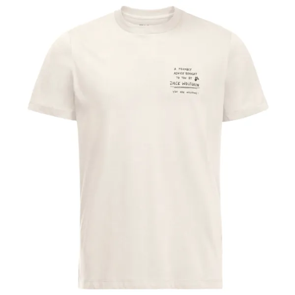 Футболка для мужчин Jack Wolfskin Journey T M 100% хлопок/ Бежевый photo 1