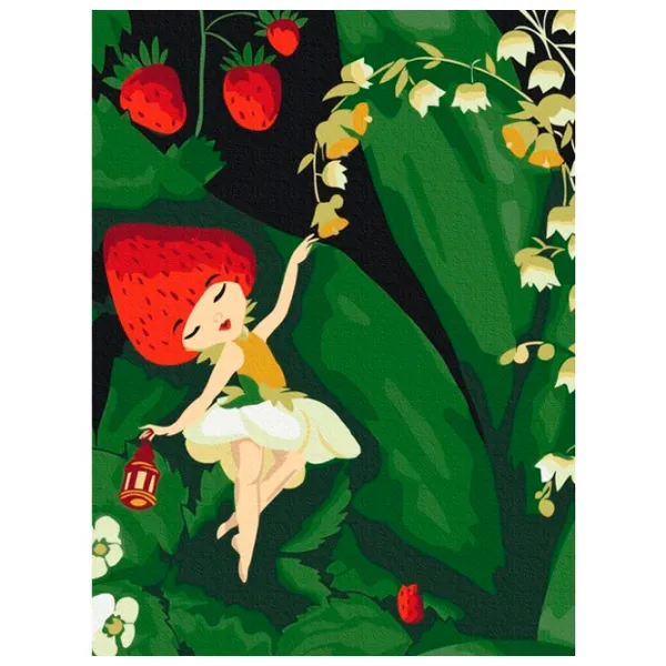 Картина по номерам BrushMe Санберри Фея 40 x 30 cm/ Вертикальная photo 1