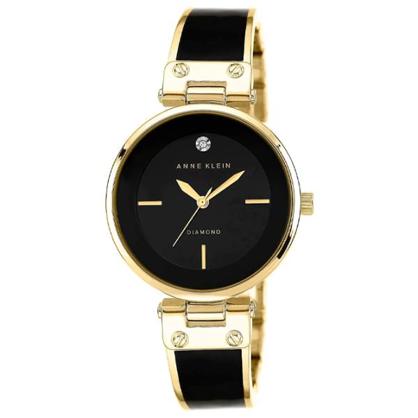 Ceas de mână pentru femei ANNE KLEIN AK/ 1414BKGB Cuarț/ 34 mm photo 1 Ceas de mână pentru femei ANNE KLEIN AK/ 1414BKGB Cuarț/ 34 mm photo 1