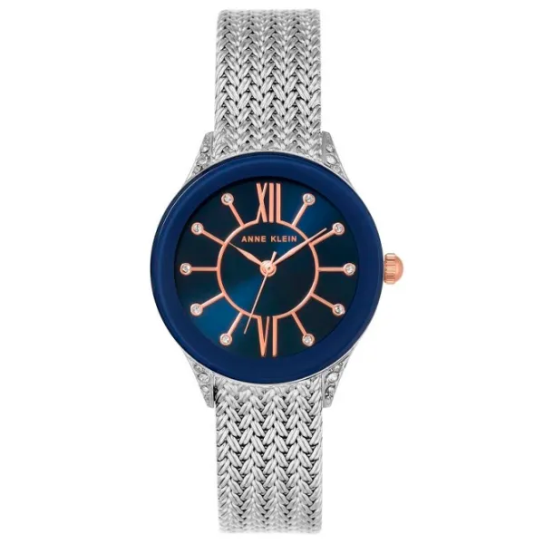 Ceas de mână pentru femei ANNE KLEIN AK/ 2209NVRT Cuarț/ 30 mm photo 1 Ceas de mână pentru femei ANNE KLEIN AK/ 2209NVRT Cuarț/ 30 mm photo 1