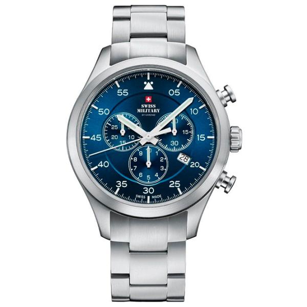 Ceas de mână pentru bărbați Swiss Military SM34076.02 Cuarț/ 43 mm photo 1 Ceas de mână pentru bărbați Swiss Military SM34076.02 Cuarț/ 43 mm photo 1
