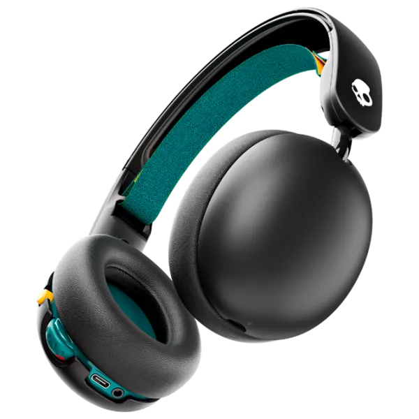 Наушники SkullCandy Grom Зелёный Черный Беспроводные/ Детские photo 1