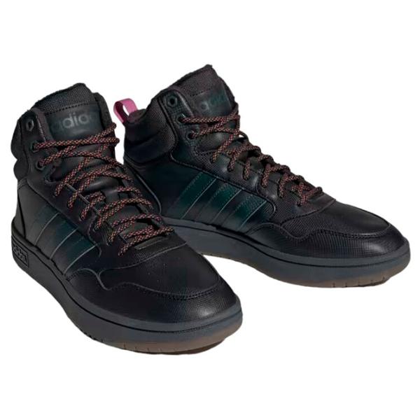 Ботинки для мужчин Adidas Hoops 3.0 Mid Wtr 40.5/ Черный photo 1