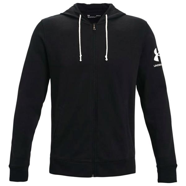 Толстовка для мужчин Under Armour Rival Terry Full Zip Прямой/ Черный photo 1 Толстовка для мужчин Under Armour Rival Terry Full Zip Прямой/ Черный photo 1
