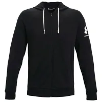 Hanorac pentru bărbați Under Armour Rival Terry Full Zip Drept/ Black